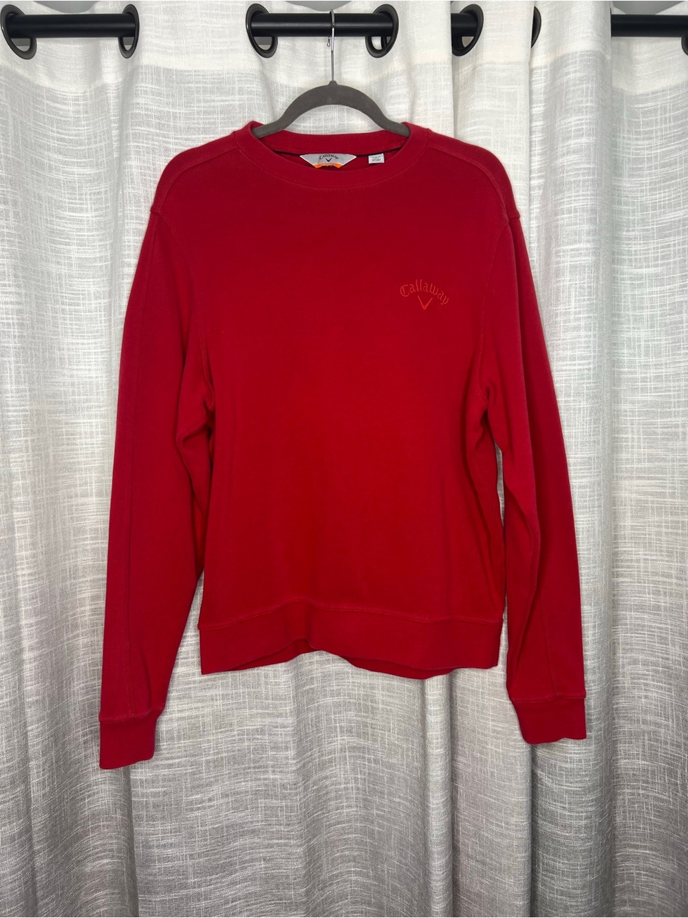 Callaway C-Tech Red Crew Neck